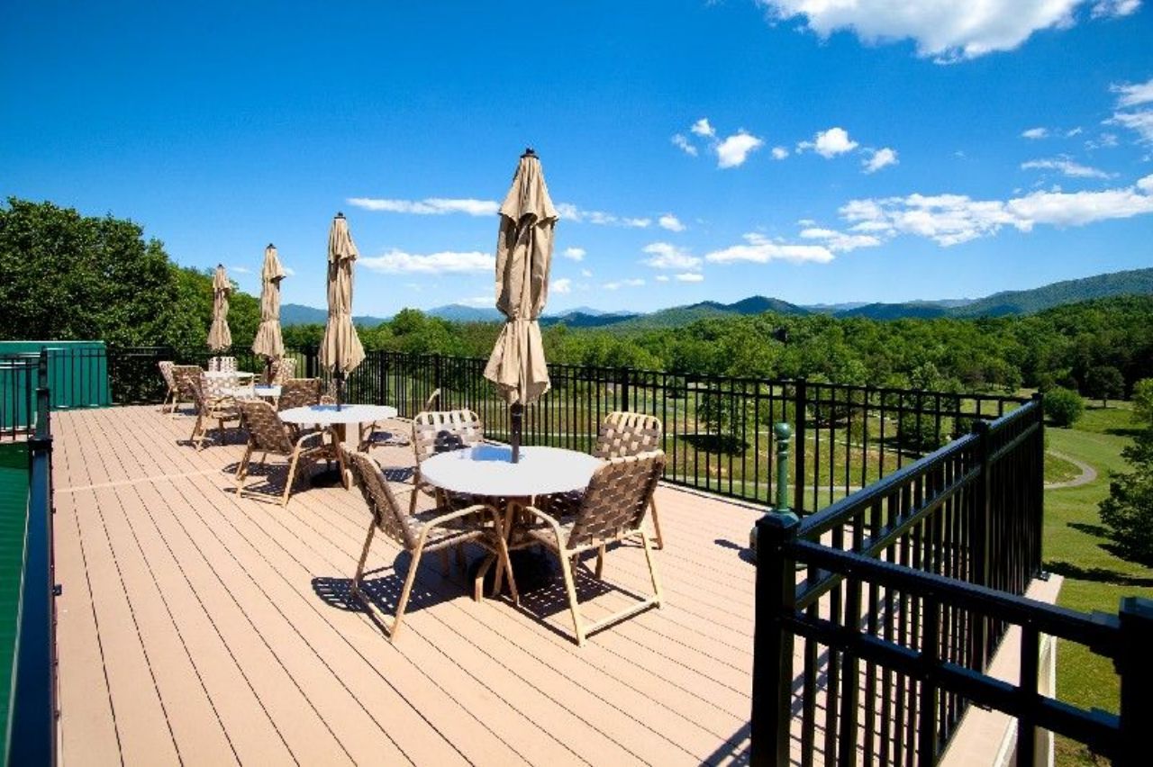 Patio in the Smokies