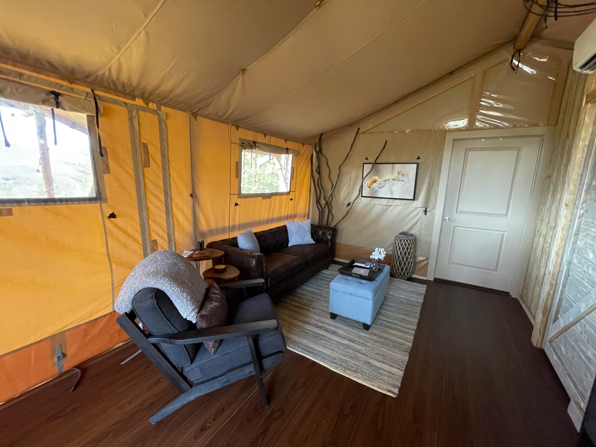 Flying Squirrel 2-bedroom Glamping tent