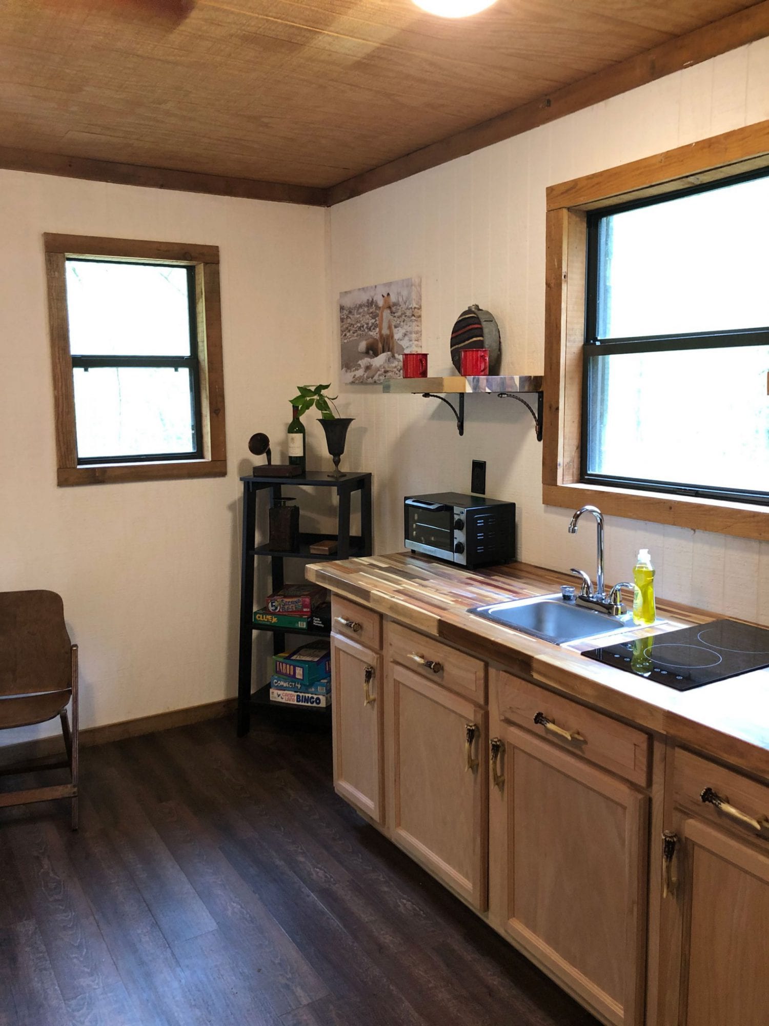 Sly Fox Hollow Tiny Cabin Rental in Smoky Mountains