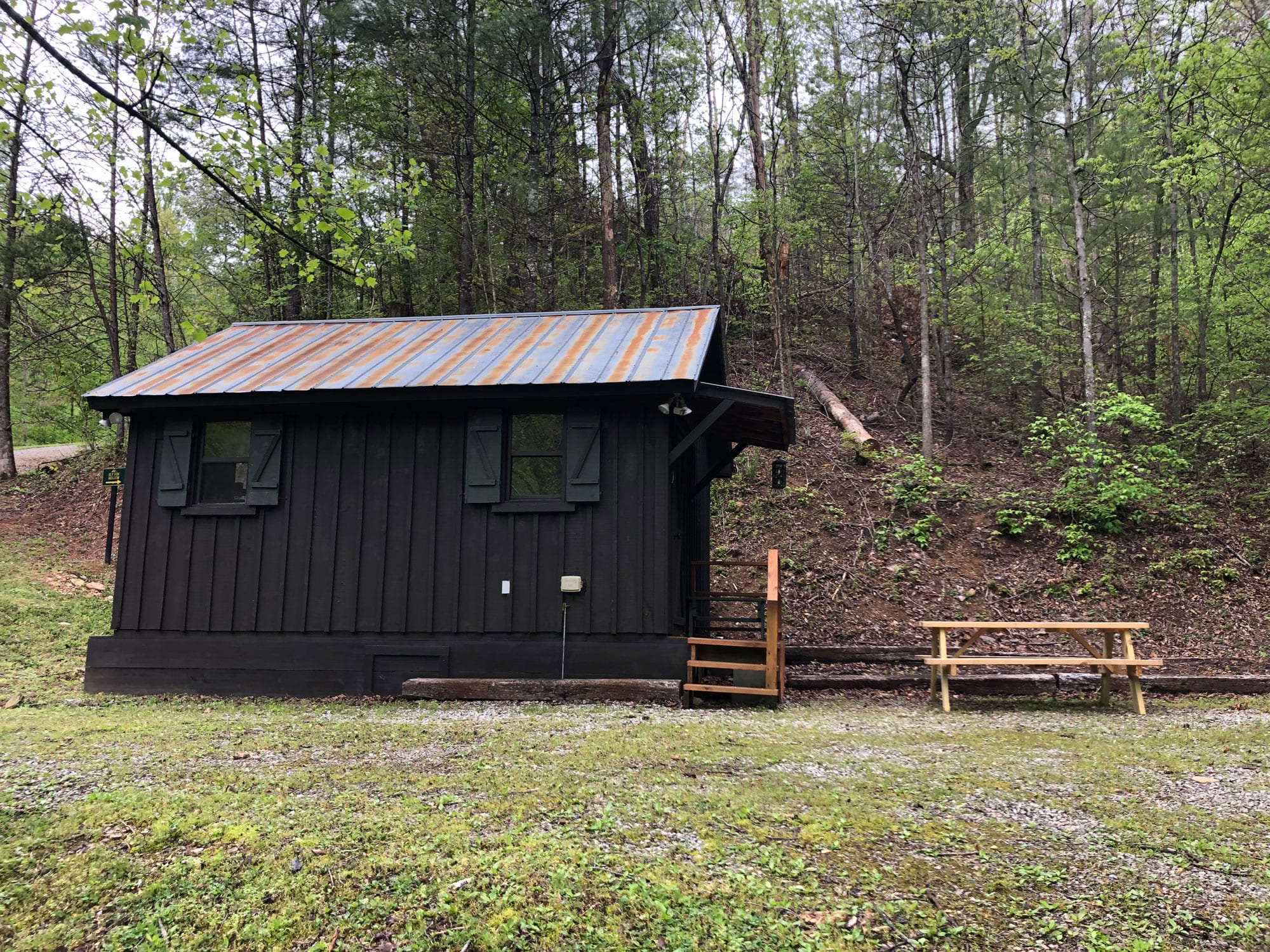 Sly Fox Hollow Tiny Cabin Rental in Smoky Mountains