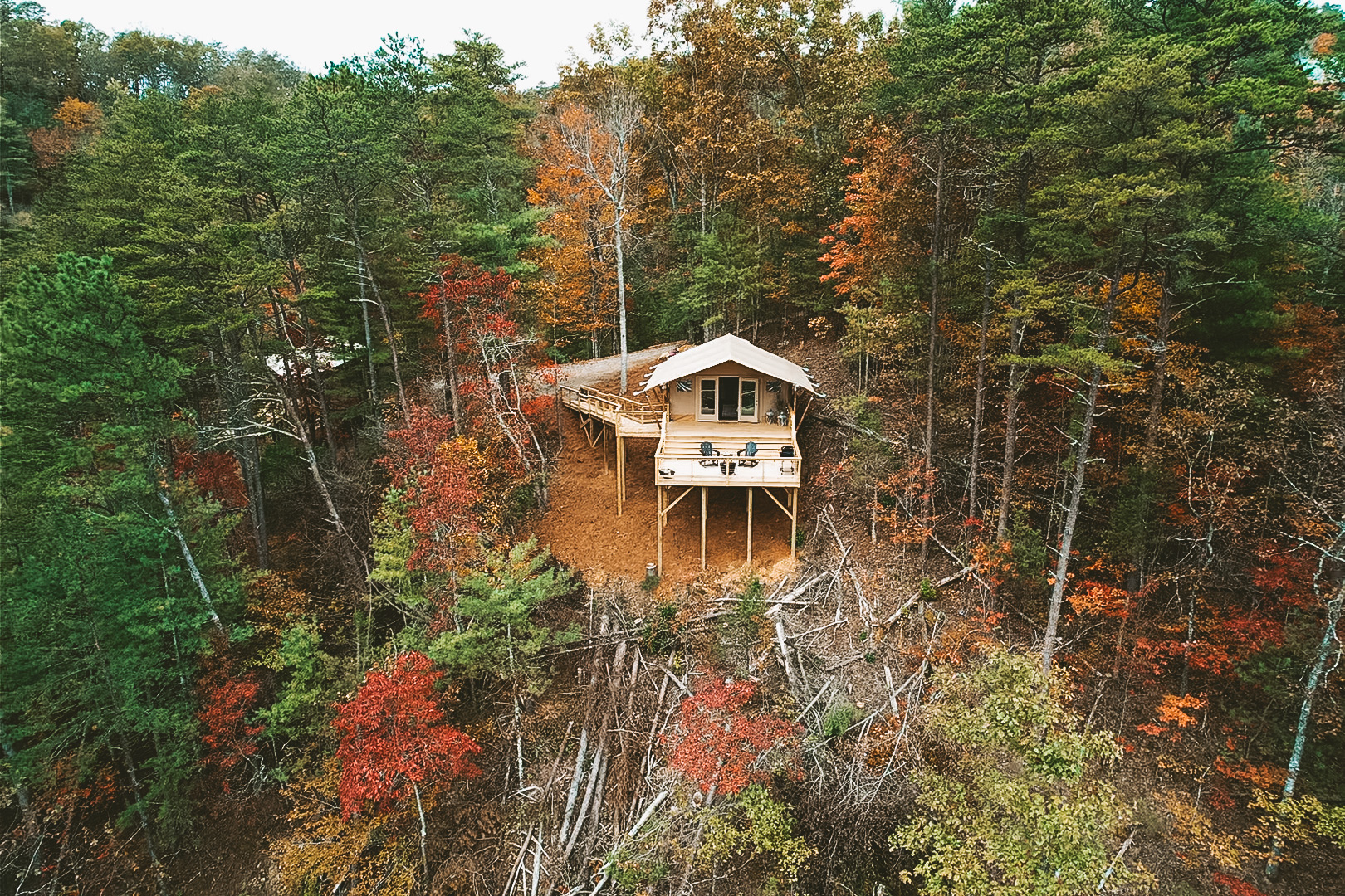 From cabins to elevated tents, Thunderhead Ridge Cabin Rentals offers a unique variety of ways to stay comfortably in the Smoky Mountains! Each of our properties is equipped with amenities to make your stay a memorable one.