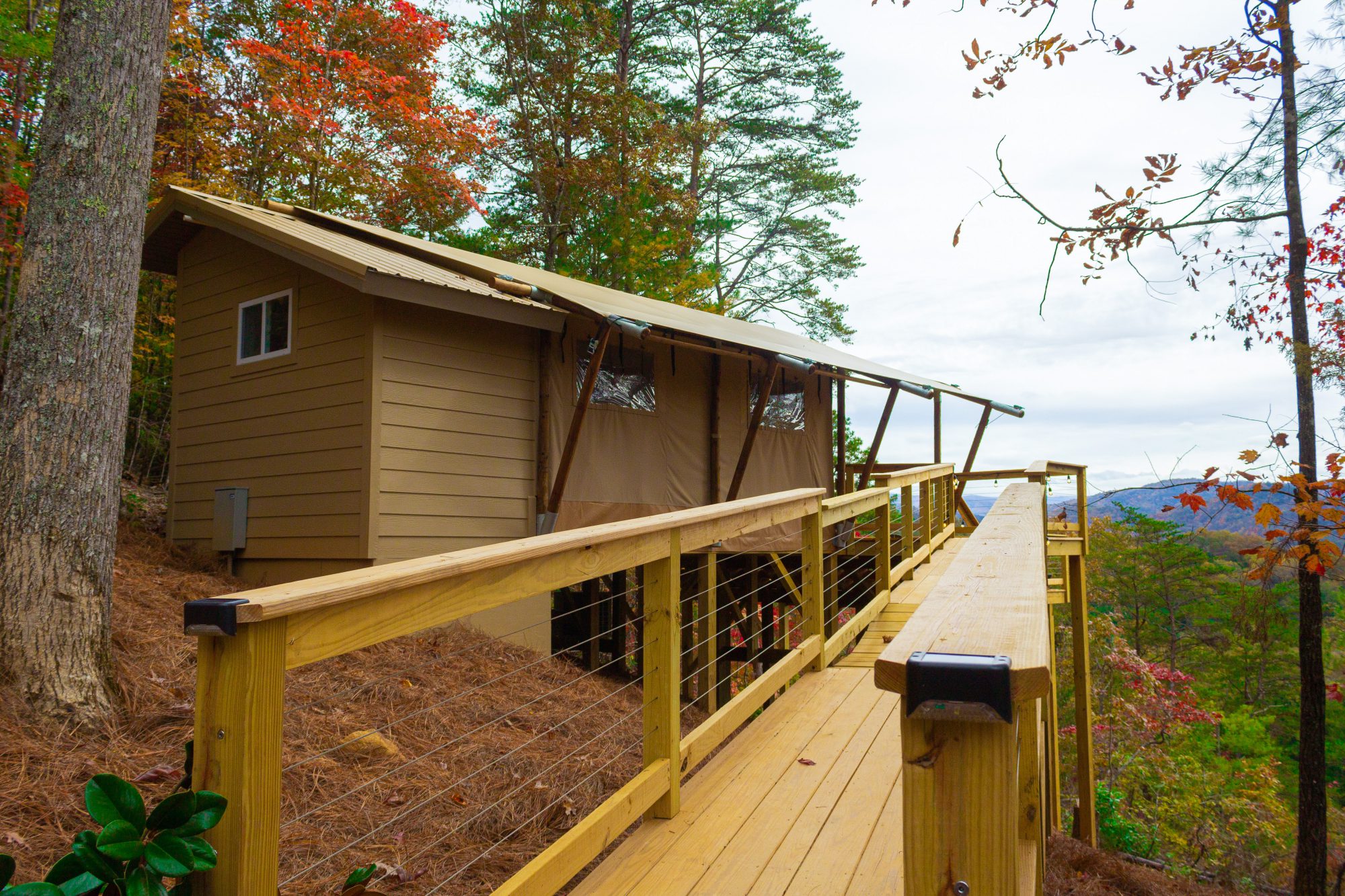 From cabins to elevated tents, Thunderhead Ridge Cabin Rentals offers a unique variety of ways to stay comfortably in the Smoky Mountains! Each of our properties is equipped with amenities to make your stay a memorable one.