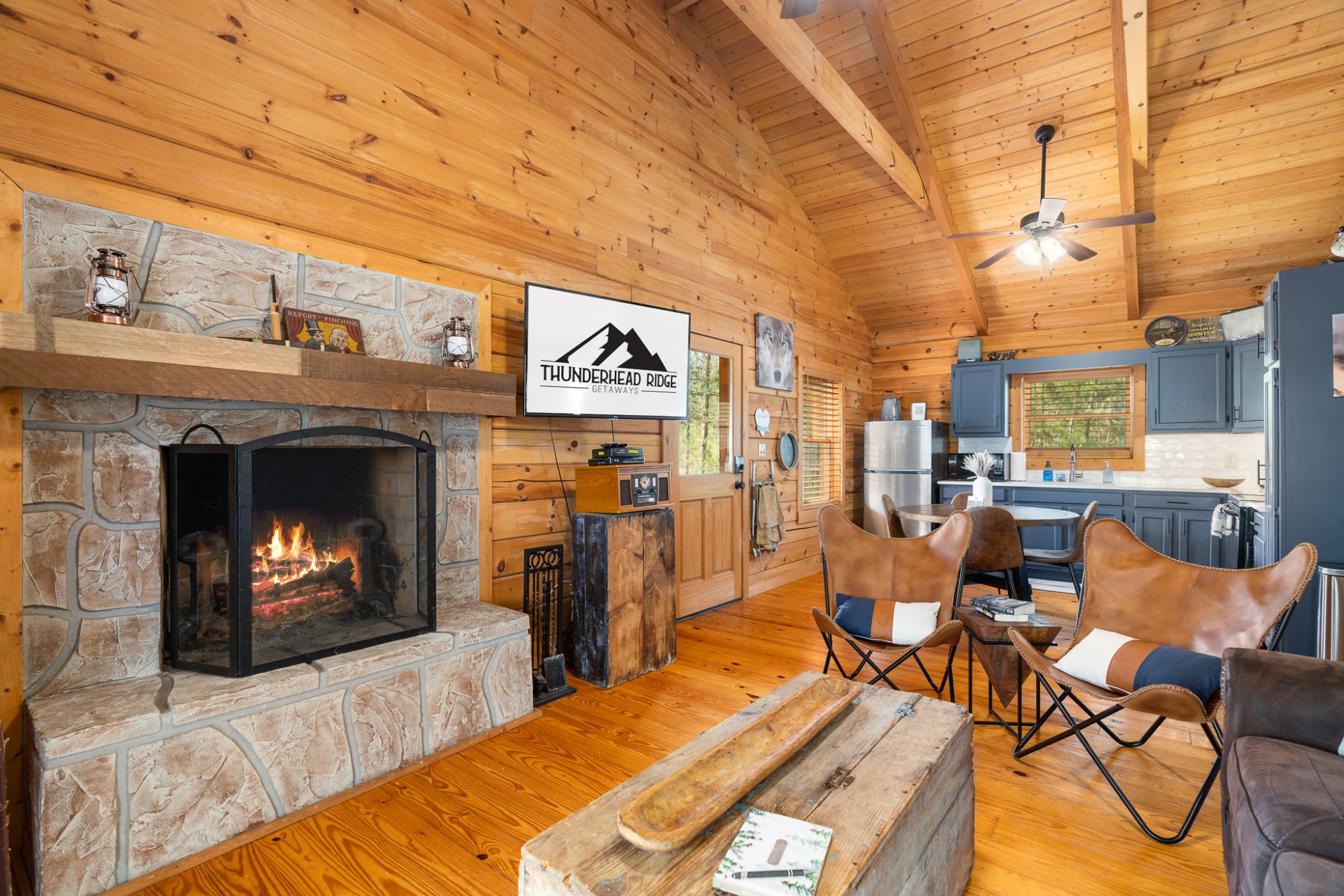 cabin living room