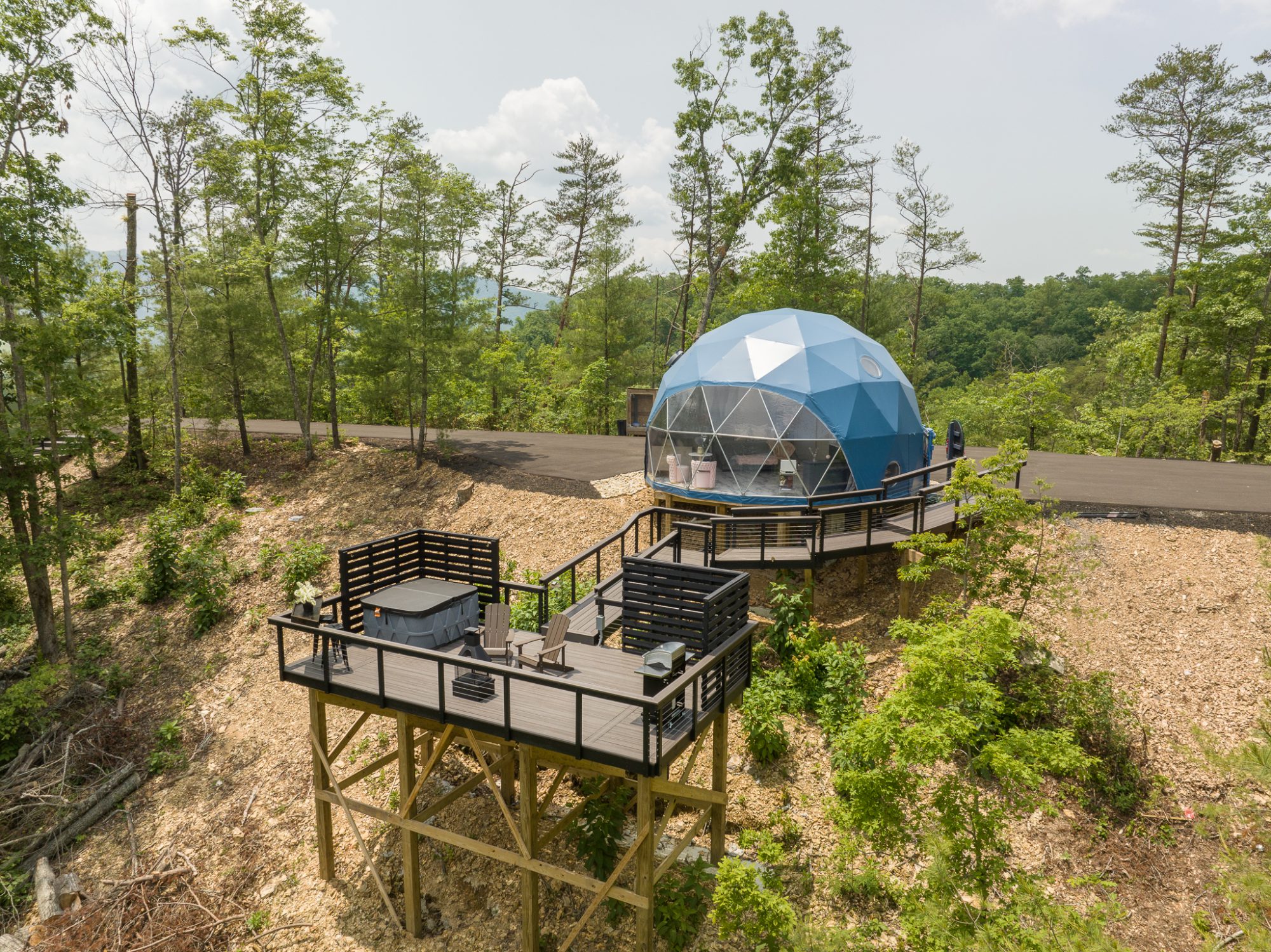 glamping dome
