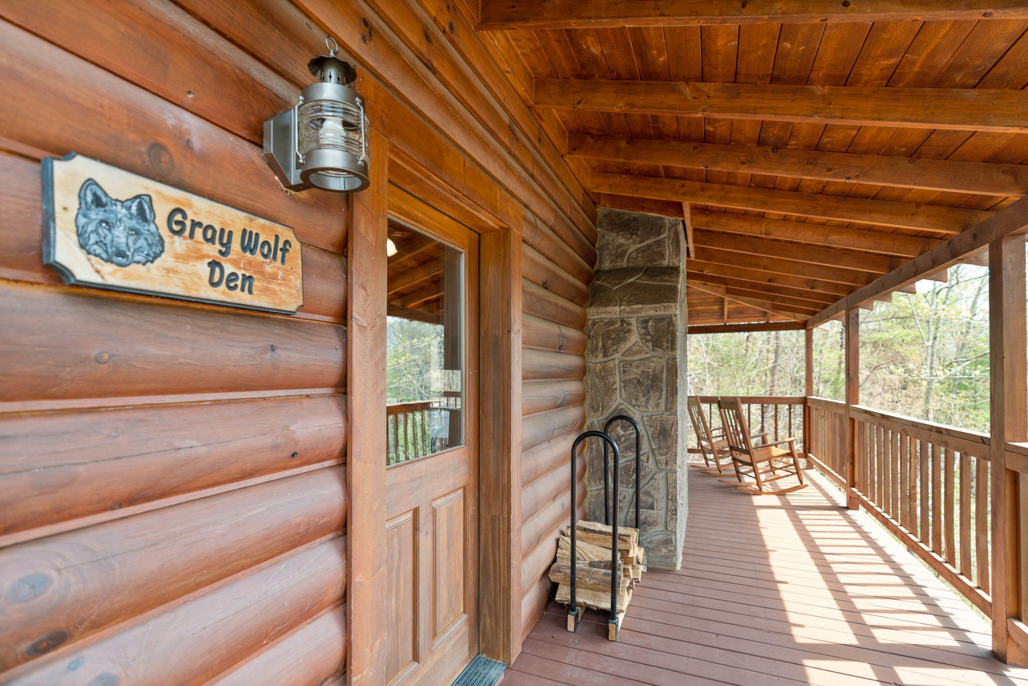 gray wolf deck