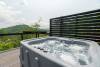 hot tub at boujee bear