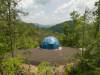 view of camping dome