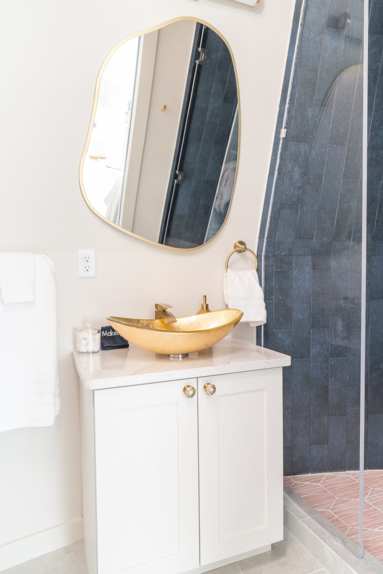 vanity and sink