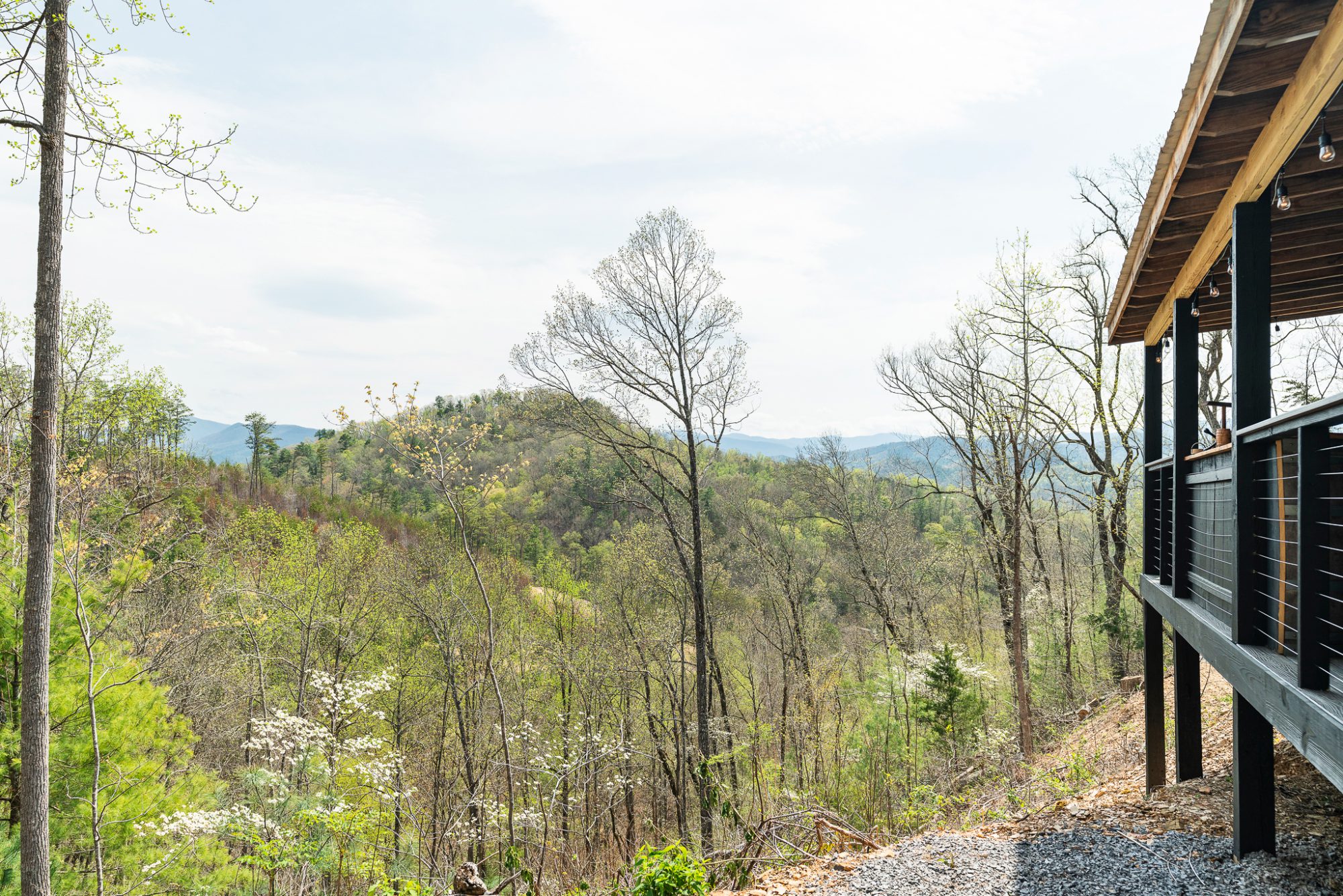 view of the smoky mountains